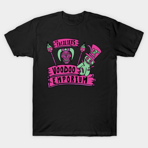 The Voodoo Emporium T-Shirt by ryandraws_stuff